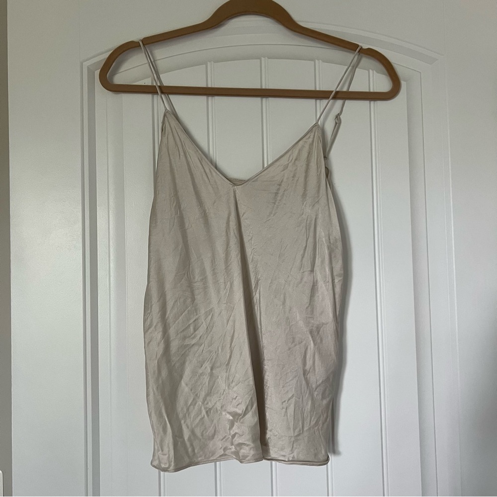 Banana Republic Beige Satin Camisole